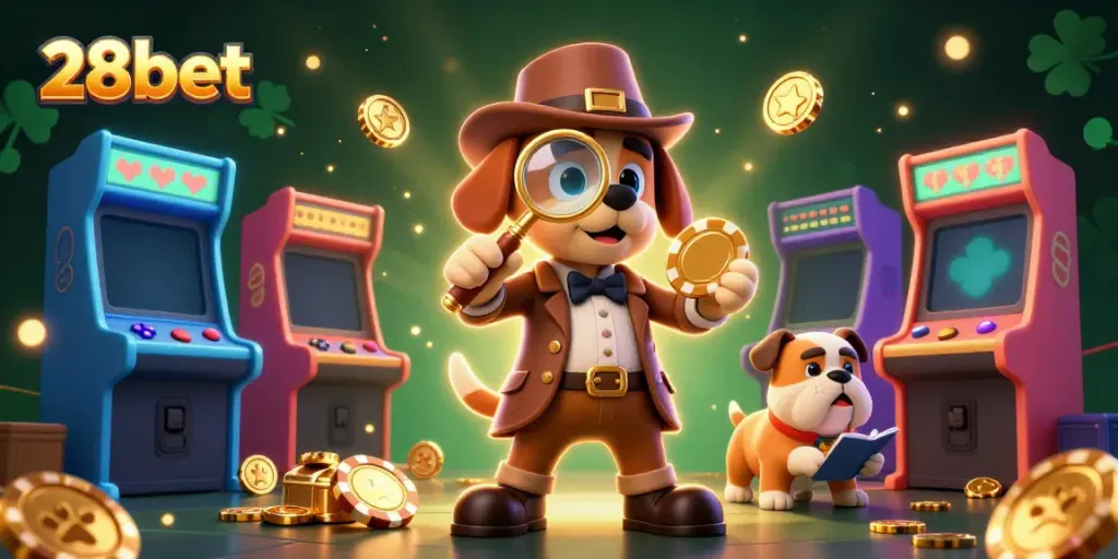 Engage in thrilling gambling adventures with the 28bet detective duo solving poker mysteries.